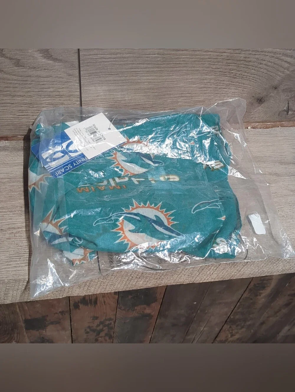 Miami Dolphins Infinity Scarf New In The Bag